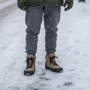 ALDO Men's Ulf Lace Up Boot in a dark beige color.  Like new.